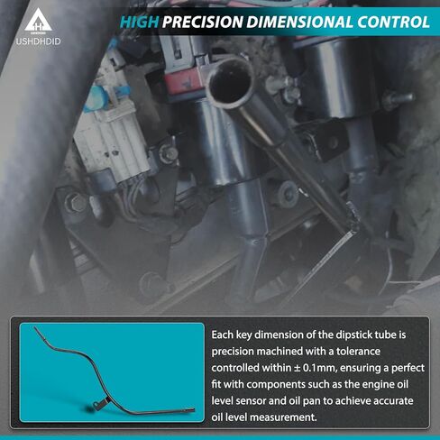 917-374 Engine Oil Dipstick Tube Compatible with Ford F2500 2001,F3500 1999-2003,G3500 F4500 F5500 SuperDuty F53 1999-2004,Ford Excursion 2000-2005 in Kuwait