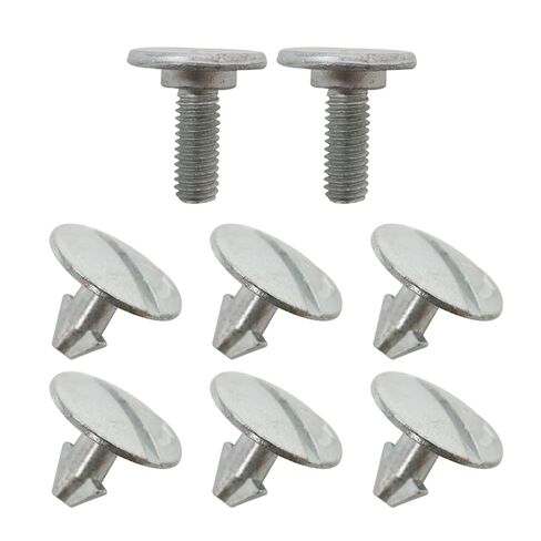 Professional Set of 8 Lower Engine Cover Pin Screws Bolts Steel Hardware Kit for Honda CR-V 2017-19, Splash Shield Kit Replace for 90674-TY2-A01 90105-TBA-A00 in Saudi Arabia