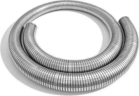 1.5" [1 1/2"] ID x 72" Universal Exhaust Flex Pipe, 304 Stainless Steel Flexible Exhaust Tubing in Kuwait