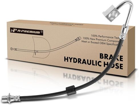 A-Premium Front Passenger Brake Hydraulic Hose Compatible with Select Dodge Models - Charger 2014 2015 2016 2017 2018 2019 2020 2021, AWD - Replace# 68248466AA in Saudi Arabia