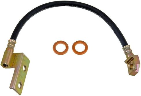 Brake Hose - 2x Front Brake Lines, Front Brake Hose Pair Brake Hydraulic Hose Fits Mustang 1968 1969 1970 Fits Mercury Cougar 1968 1969 1970 in Saudi Arabia