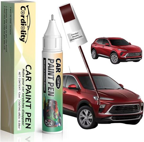 قلم طلاء سينابار ميتاليك (GFM/WA294F) لبويك، قلم إصلاح خدوش طلاء السيارات سريع وسهل الإصلاح لخدوش الطلاء التلقائي in Kuwait