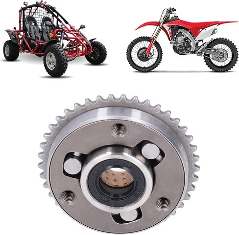 CHICIRIS Starter Drive Clutch Assembly، 41T لـ 70 c c 90 c c 110 c c 125 c c محرك ATV Quad Go Kart Karting Dirt Bike Pit Bike Off Road، يستخدم للاستبدال in Saudi Arabia