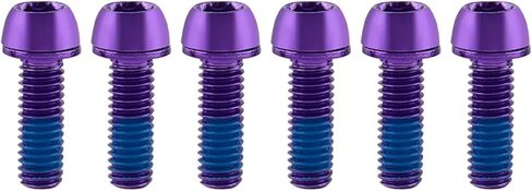 6 قطع من مسامير جذع الدراجة، مسامير فرامل قرص الدراجة الحديدية M6 × 17 مم in Kuwait