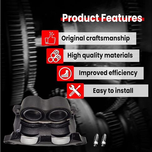 BP18-045 089-002-02 Right Or Left Side Disc Brake Caliper Compatible With Dexter 10K & 12K Hydraulic Disc Brake in Kuwait