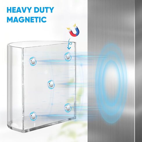 حامل أقلام مغناطيسي، حامل أقلام مغناطيسي للمسح الجاف، حامل أقلام أكريليك للثلاجة، المكتب، الفصل الدراسي، كوب القلم الرصاص، علبة القلم، منظمة الفصل الدراسي in Kuwait