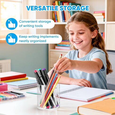 حامل أقلام مغناطيسي، حامل أقلام مغناطيسي للمسح الجاف، حامل أقلام أكريليك للثلاجة، المكتب، الفصل الدراسي، كوب القلم الرصاص، علبة القلم، منظمة الفصل الدراسي in Kuwait
