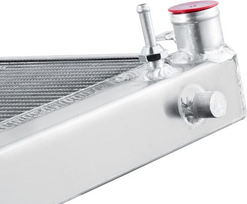 ALLOYWORKS 2 Row Core All Aluminum Radiator for 1976-1985 Mercedes-Benz 230 240D 280E 300D 2.3L L4 3.0L in Saudi Arabia