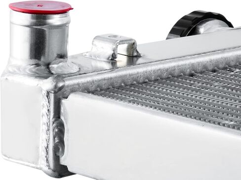 ALLOYWORKS 2 Row Core All Aluminum Radiator for 1976-1985 Mercedes-Benz 230 240D 280E 300D 2.3L L4 3.0L in Saudi Arabia