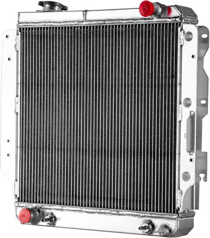 4-Row Aluminum Radiator replacement For 1987-06 Jeep Wrangler YJ TJ 2.4L 2.5L 4.0L 4.2L AT in Kuwait
