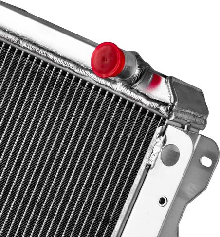 4-Row Aluminum Radiator replacement For 1987-06 Jeep Wrangler YJ TJ 2.4L 2.5L 4.0L 4.2L AT in Kuwait
