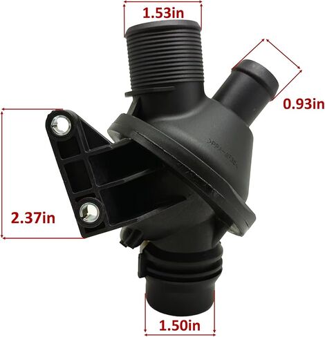 مجموعة مبيت منظم حرارة مبرد المحرك متوافقة مع 2012-2017 BMW 125i 228i 320i 328i 428i 528i X1 X3 X4 X5 Z4 استبدال مجموعة ترموستات السيارة 11538635689 11538648791 in Saudi Arabia