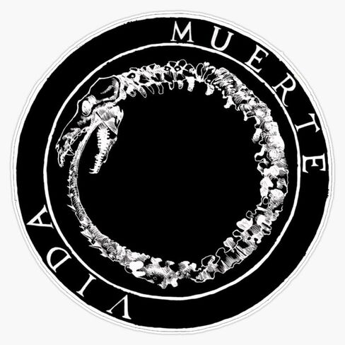 Magnet Disco Canserbero Death Magnetic Vinyl Sticker 5" in Saudi Arabia