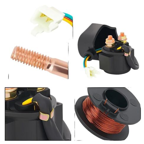 Motorcycle Starter Solenoid Relay Ignition Switch Compatible with Arctic ATV 150 250 DVX 300 and YFM90 in Kuwait
