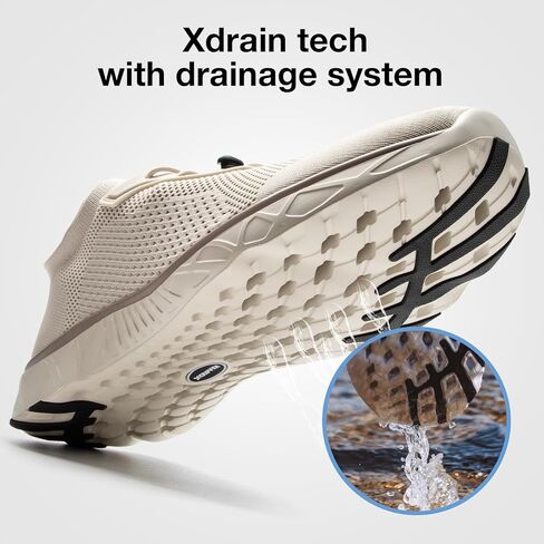 Men’s Quick-Dry Water Shoes with Arch Support, Non-Slip Swim Shoes for Pool, Beach, Aqua Shoes for Water Sports & Outdoor Water Activities in Saudi Arabia