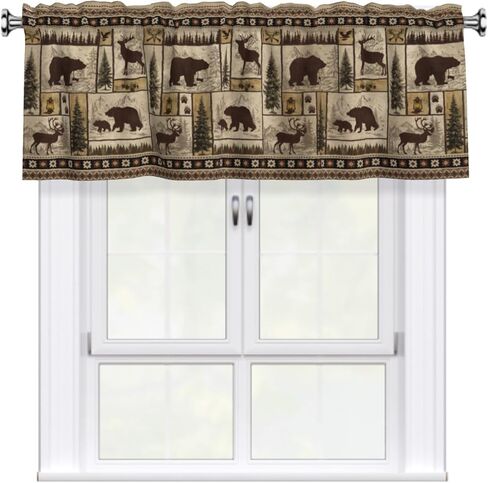 Sea Turtle Curtain Valance Coastal Coral Kitchen Short Curtains 54"x18" Window Treatment Rod Pocket Valance for Bedroom Living Room Decor in Saudi Arabia