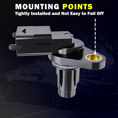 مستشعر موضع عمود الحدبات للمحرك متوافق مع Hyundai Sonata Tucson 2015-2022، Elantra 2017-2020، 2012-2019 Accent & 2011-2021 Kia Soul Rio، 2014-2020 Forte Forte5 Optima 962-272، 5S12755 in Kuwait