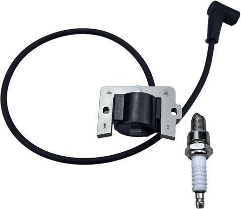 Ignition Coil for Cummins Onan RV Generator with 21" 573mm Wire Replace Part No. 166-0859-02 A058T425 with Spark Plug in Kuwait
