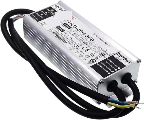 1 قطعة HLG-40H-42B 42 فولت 0.96A الجهد المستمر تيار مستمر يعتم LED الإضاءة سائق المياه برهان PFC IP67 in Saudi Arabia