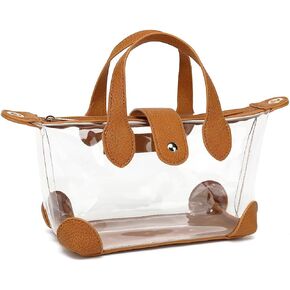 Clear Bag for Stadium Events - Crossbody Clear Purse for Women Stadium Approved, See Through Small Plastic Bag Handbag in Kuwait