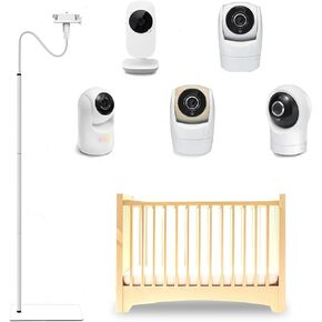 حامل أرضي لمراقبة الأطفال بارتفاع 86 بوصة متوافق مع Vtech VM819، VM901، Advanced HQ Max، RM7764HD، RM5467HD - ارتفاع قابل للتعديل، بعيدًا عن متناول الأطفال، حامل كاميرا آمن معزز in Kuwait