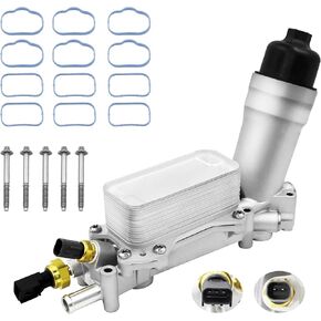 926-959 Aluminum Engine Oil Cooler For 2011-2016 Dodge Grand Caravan Journey Challenger Charger Avenger Durango,Jeep Grand Cherokee Wrangler, Chrysler 200 300,Ram 1500 3.6L V6,926-876 in Kuwait