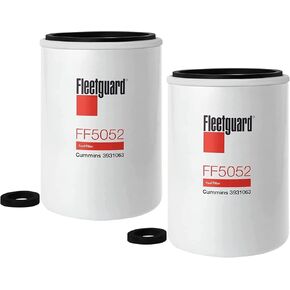 FF5052 Fleetguard Fuel Filter (Pack of 2), Replaces Baldwin BF788, Donaldson P550440, Wix 33777 in Saudi Arabia