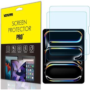 【عبوة من قطعتين】 طبقة حماية للشاشة من الزجاج المقوى لجهاز Galaxy Tab S8 2022 مقاس 11 بوصة (SM-X700/X706) / Galaxy Tab S7 2020 (SM-T870/T875/T878)، صلابة 9H خالية من الفقاعات عالية الدقة ومضادة للخدش in Kuwait