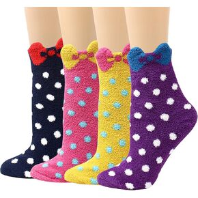 4/5 عبوة من الجوارب النسائية السميكة والدافئة والمريحة المصنوعة في كوريا in Kuwait