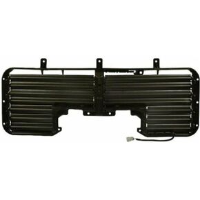 for Chevy for Silverado 1500 2017-2018 Crew Cab Extended Radiator Shutter Assembly Black 55765RF in Kuwait