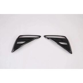 Carbon fiber 2pcs Car Rear Fog Light Lamp Frame Cover Trim compatible for Kia Forte Sedan 2019-2020-2021 in Saudi Arabia