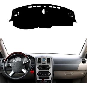Fit for Chrysler 300C 2004-2010,Dash Cover,Dash Mat Dashboard Cover,Black Dash Board Cover Mat,Car Interior Accessories in Saudi Arabia
