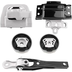 5PCS Engine Mounts & Automatic Trans. Mount Compatible with 2018-2023 Volkswagen Tiguan L4 2.0L Turbocharged Replace# 5Q0198037F 5Q0198037F 5Q0199855C 3Q0199262M 5QA19955AP in Kuwait