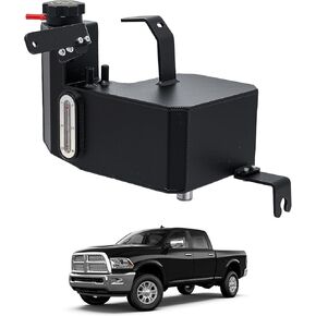 603-839 خزان خزان سائل التبريد مع مستشعر وغطاء لرام 2500 3500 4500 5500 L6 6.7L 2013-2018، يستبدل # 68166475AC 68096261AA 68166475AB خزان تجاوز سائل التبريد، سبائك الألومنيوم in Kuwait