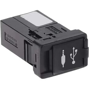 86190-0R010 AUX USB Port Converter Jack Assembly متوافق مع Toyota Corolla Camry Rav4 Avalon Sienna Yaris Tacoma Prius C Highlander in Kuwait