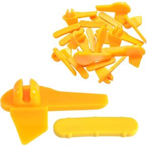10 Sets Tire Machine Rim Protector, Tire Changer Plastic Inserts Wheel Side Guard for Mount Demount Head Tyre Repair Tool Parts Accessories in Kuwait