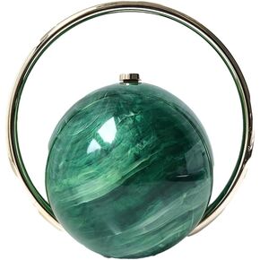 حقيبة يد مسائية على شكل كرة رخامية للنساء، حقائب يد أنيقة وحقائب سهرة فاخرة للحفلات وحفلات الزفاف in Kuwait