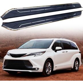 Running Board Fits for Toyota Sienna 2021-2025 Aluminum Side Step Side Step Running Boards Nerf Bars in Kuwait