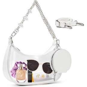 Glamgen Clear Bag for Stadium Approved Events Clear Shoulder Bag with Cute Purses for Women in Kuwait