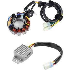 Stator Coil Gasket Kit Regulator Rectifier Compatible With CRF450 CRF450X 2005 2006 2007 2008 2009 2010 2011 2012 2013 2014 2015 2016 2017 2018 in Kuwait