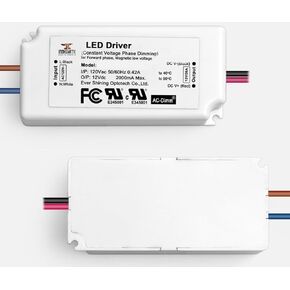 120 فولت تيار متردد - 27 فولت إلى 42 فولت تيار مستمر | مشغل LED خالٍ من الوميض بتيار مستمر 42 وات مع خاصية التعتيم التيرستورات in Kuwait