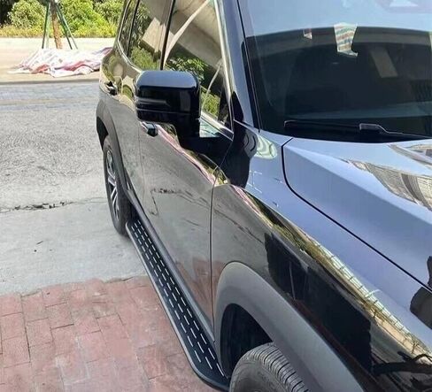 الولايات المتحدة الأمريكية جميع الأسهم الجديدة المعفاة من الرسوم الجمركية مجموعة دواسات الأبواب Nerf Bars لوح الجري خطوات جانبية ثابتة (مع الأقواس) تناسب 2019-2025 Kia Telluride in Kuwait
