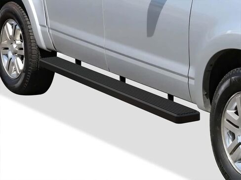 Tuxtreme Running Boards 6 inches Matte Black Compatible with Ford Explorer Sport Trac 2007-2010 Crew Cab Stainless Steel (Nerf Bars Side Steps Side Bars) in Kuwait