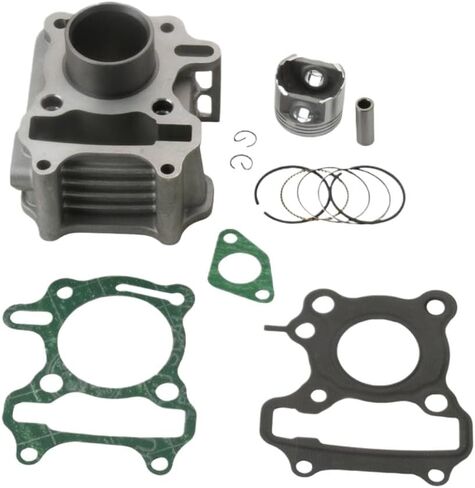 Scooter 37mm Cylinder Kit 50cc 4-Stroke XS1P37QMA Engine Parts Compatible With Vivacity 50 Speedfight 3 Kisbee 50 in Saudi Arabia
