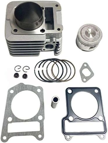 Piston Cylinder Kit 62mm Metal Compatible With YBR150 XTZ125 TTR125 YBR125 in Saudi Arabia