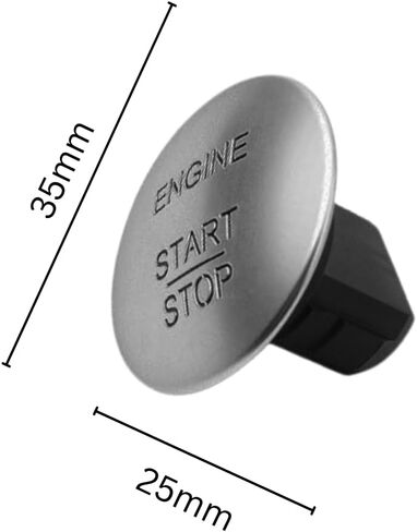 Engine Start Stop Button Switch Keyless Engine Ignition Replacement for Mercedes Benz C-Class C300 CL550 CLS350 Sedan E350 GLA250 GLC300 GLK350 GLS 450 S550 Series 2215450714 in Saudi Arabia