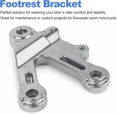 Left Front Footrest Bracket 35011-1874 Compatible with Kawasaki Ninja ZX-6R 1998-2002,Ninja ZX-9R 1998-2003,ZZR600 2005-2008 in Saudi Arabia
