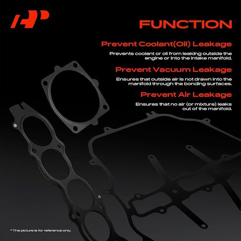 A-Premium Upper Fuel Injection Plenum Gasket Set Compatible with Nissan 350Z 2003-2006 & Infiniti FX35 2003-2008, G35 2003-2007, M35 2006-2008 in Saudi Arabia