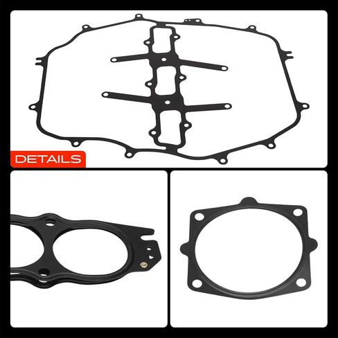 A-Premium Upper Fuel Injection Plenum Gasket Set Compatible with Nissan 350Z 2003-2006 & Infiniti FX35 2003-2008, G35 2003-2007, M35 2006-2008 in Saudi Arabia