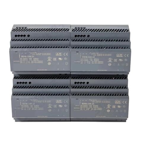 1pcs Power HDR- 150 Series 12V 15V 24V 48V Step Shape DIN Rail Power Supply(HDR-150-12V) in Saudi Arabia
